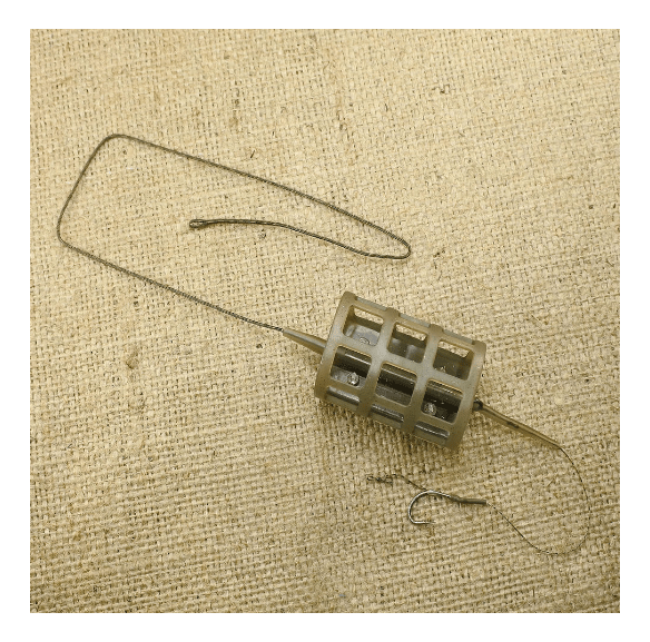 Монтаж карповый ORANGE #49 2 in 1 Cage Feeder Leadcore для бойла 50гр 1шт/уп Монтаж карповый ORANGE #49 2 in 1 Cage Feeder Leadcore для бойла 50гр 1шт/уп