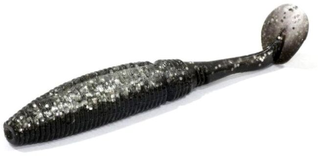 Виброхвост ALLVEGA Power Swim 10см 9гр 4шт/уп #004 salt and pepper