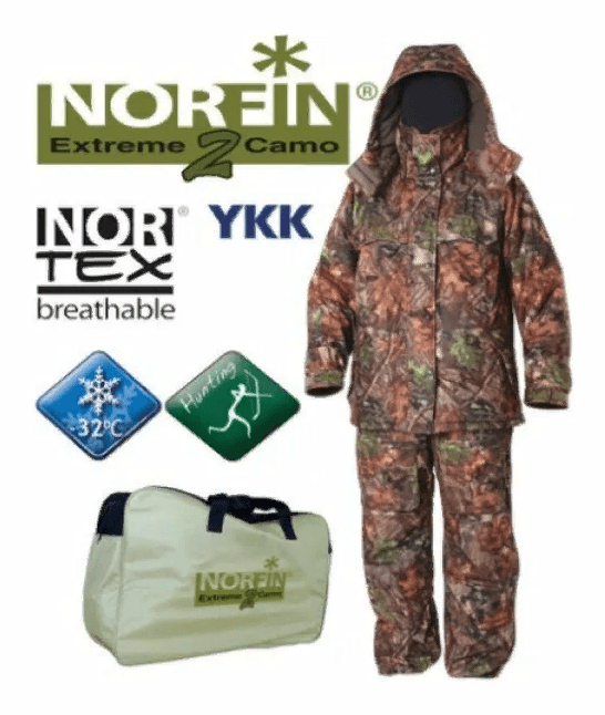 Костюм зимний Norfin "Extrime 2" камуфляж XXL Костюм зимний Norfin "Extrime 2" камуфляж XXL