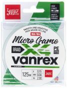 Плетёный шнур LUCKY JOHN Vanrex Micro Game X4 Braid Fluo Green #0.15/0.06мм 2кг LJ4115-006 Плетёный шнур LUCKY JOHN Vanrex Micro Game X4 Braid Fluo Green #0.15/0.06мм 2кг LJ4115-006