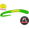 Силиконовая приманка FRESH LURES FlipWorm 3.1”/77мм Сыр #403 10шт/уп