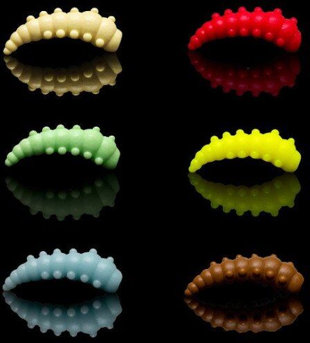 Силиконовая приманка SOOREX PRO Major 36мм 1.1гр Сыр #208 Микс2/Mix2 6шт/уп