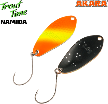 Блесна колеблющаяся AKARA Trout Time Namida 30мм 3.5гр #56 Блесна колеблющаяся AKARA Trout Time Namida 30мм 3.5гр #56