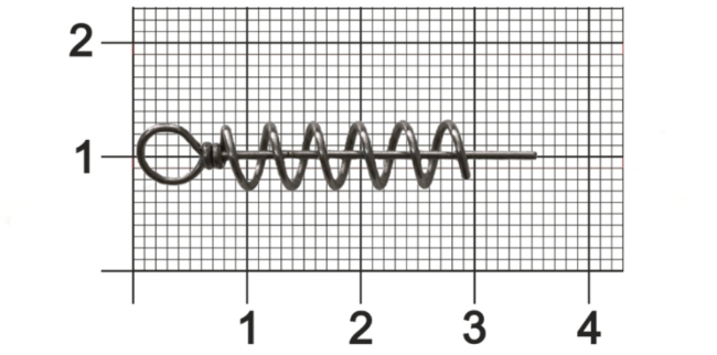 Ввертыш для силиконовой приманки ZUB размер:M 7шт/уп