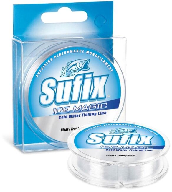 Леска монофил SUFIX Ice Magic прозрачная (блистер) 50м 0.095мм 1кг Леска монофил SUFIX Ice Magic прозрачная (блистер) 50м 0.095мм 1кг
