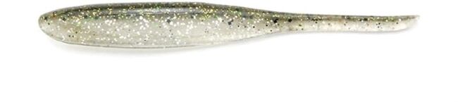 Слаг KEITECH Shad Impact 4" #416 Silver Flash Minnow 10.5см 5.0гр 8шт/уп