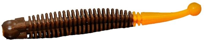 Силикон приманка BORODA BAITS Mila Neo DC SS 70мм 1.5гр Корич/Оранж Сыр 8шт/уп