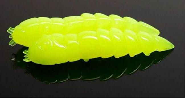 Приманка LIBRA LURES Kukolka 42 # 006 Hot Yellow 42мм Сыр 10шт/уп