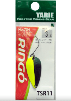 Блесна колеблющаяся YARIE 704 Ringo 30мм 3.0гр #TSR11