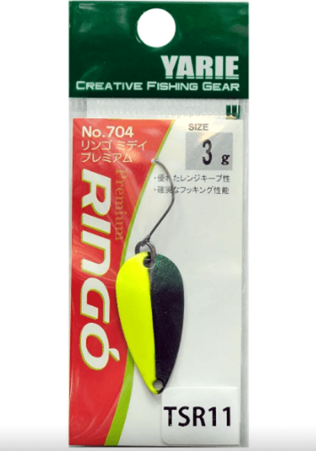 Блесна колеблющаяся YARIE 704 Ringo 30мм 3.0гр #TSR11
