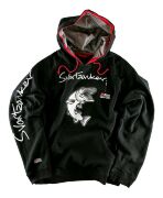 Толстовка с капюшоном ABU GARCIA Svartzonker Hoodie Black р.:L