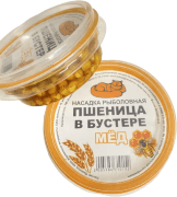 Насадка рыболовная РЫЖИЙ КОТ Пшеница в бустере Мёд 30мл Насадка рыболовная РЫЖИЙ КОТ Пшеница в бустере Мёд 30мл