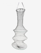 Садок сетка Ø36 кольца трос 3 кольца с чехлом Садок сетка Ø36 кольца трос 3 кольца с чехлом