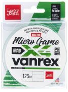 Плетёный шнур LUCKY JOHN Vanrex Micro Game X4 Braid Fluo Green #0.2/0.08мм 2.5кг LJ4115-008 Плетёный шнур LUCKY JOHN Vanrex Micro Game X4 Braid Fluo Green #0.2/0.08мм 2.5кг LJ4115-008
