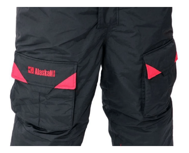 Костюм зимний ALASKAN New Polar красный/черный 2XL
