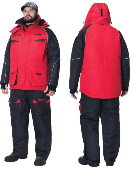 Костюм зимний ALASKAN New Polar красный/черный 3XL King Костюм зимний ALASKAN New Polar красный/черный 3XL King