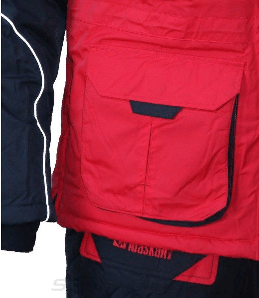 Костюм зимний ALASKAN New Polar красный/черный 3XL King