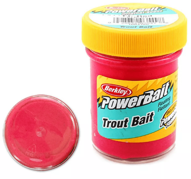 Паста форелевая Berkley Powerbait Biodegradable Trout Bait (50г) Fluo Red 1004786