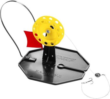 Жерлица ТОНАР ЖЗО-03 оснащённая Øоснования: 210мм, Øкатушка: 85мм