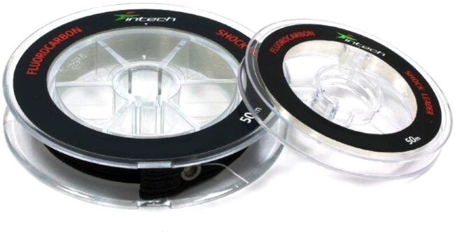 Леска флюорокарбон Intech FC Shock Leader 50m, 0.352mm, 7kg/15lb Леска флюорокарбон Intech FC Shock Leader 50m, 0.352mm, 7kg/15lb