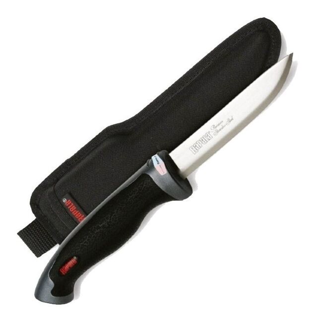 Разделочный нож RAPALA лезвие:10см с ножнами SNP4