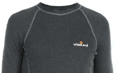 Термобелье фуфайка WOODLAND "Extreme Softcool Extreme" черн р.46