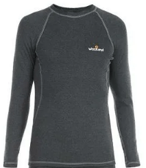 Термобелье фуфайка WOODLAND "Extreme Softcool Extreme" черн р.46