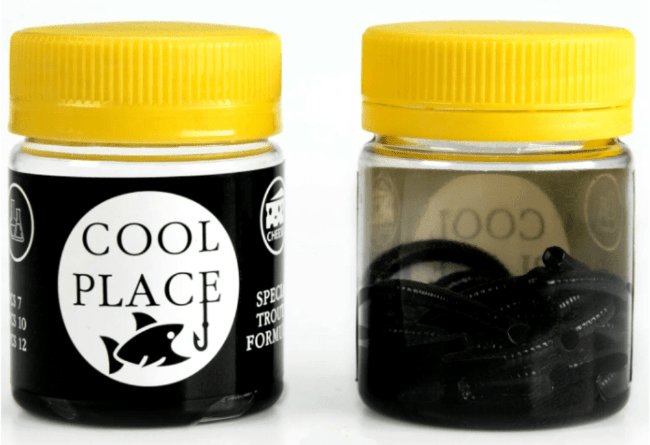 Силиконовая приманка COOL PLACE Доширак 100мм Сыр #12 Черный 12шт/уп