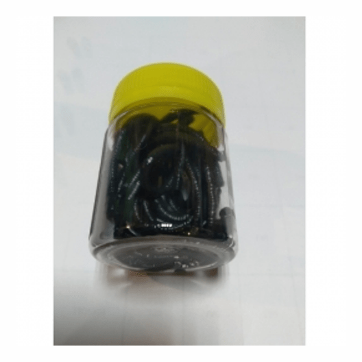 Силиконовая приманка COOL PLACE Доширак 100мм Сыр #12 Черный 12шт/уп