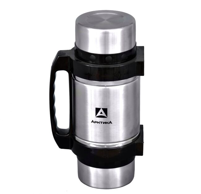Термос АРКТИКА 201-3000 с широким горлом 3.0л стальной