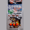 Джиг-головка вольфрам HIKO Round Magic крючок: MG-3 №6, 0.80гр, #Оранжевый 3шт/уп