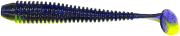 Виброхвост GROWS CULTURE Swing Impact 4.0" PAL#14 Chartreuse/ Blue FLK 9.9см 4.7гр 6шт/уп