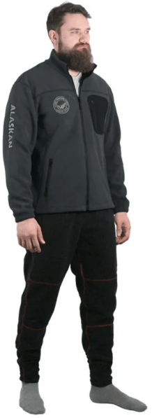 Куртка флисовая ALASKAN North Wind темно-серый р.XL AFJNWGXL
