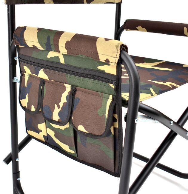 Кресло складное КЕДР сталь с карманом на подлокотнике 56х57х50(81)см труба 22х1мм SK-02 Кресло складное КЕДР сталь с карманом на подлокотнике 56х57х50(81)см труба 22х1мм SK-02