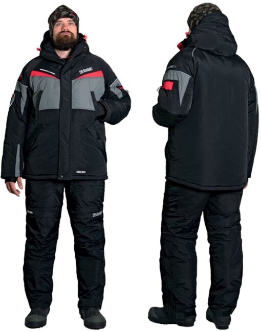 Костюм зимний ALASKAN Dakota серый/черный M AWSDGBM