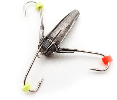 Мормышка вольфрам WORMIX Ведьма с 3-мя крючками 0,9 гр.Ø3.0мм Мормышка вольфрам WORMIX Ведьма с 3-мя крючками 0,9 гр.Ø3.0мм