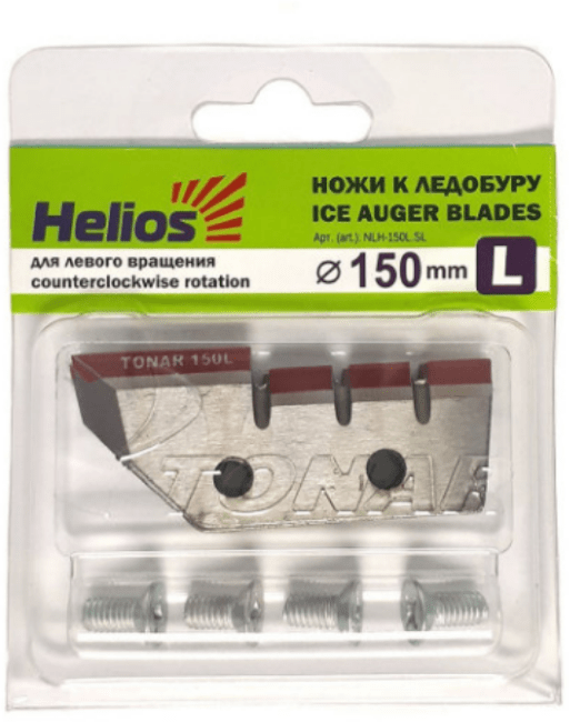 Комплект ножей HELIOS к ледобуру Ø150мм ступенька NLH-150L.SL
