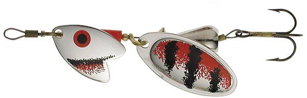 Блесна вращающаяся MEPPS Tandem Trout AG (серебро) №1 6,5г