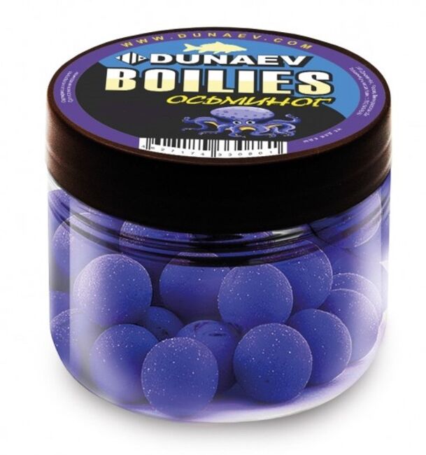 Бойлы DUNAEV Вареные 20мм Осьминог Бойлы DUNAEV Вареные 20мм Осьминог