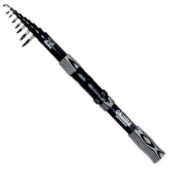 Удилище с кольцами OKUMA 3.6м телескопическое укороченное Удилище с кольцами OKUMA 3.6м телескопическое укороченное