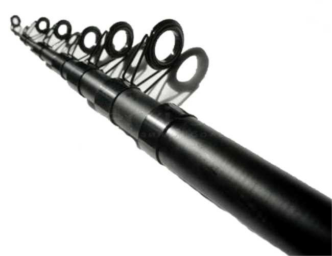 Удилище с кольцами OKUMA 3.6м телескопическое укороченное