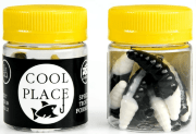 Силиконовая приманка COOL PLACE Maggot 1.6" Сыр #black/white 10шт/уп Силиконовая приманка COOL PLACE Maggot 1.6" Сыр #black/white 10шт/уп