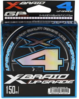 Плетёный шнур YGK X-Braid Upgrade X4 150м #0.2/0.074мм 4lb/1.82кг бело-розовый Плетёный шнур YGK X-Braid Upgrade X4 150м #0.2/0.074мм 4lb/1.82кг бело-розовый