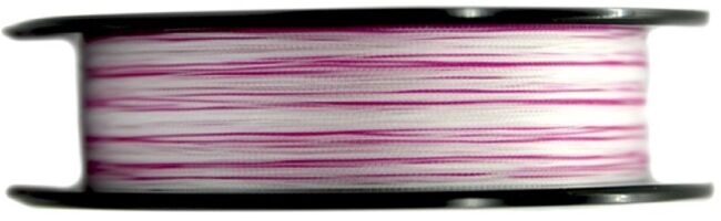 Плетёный шнур YGK X-Braid Upgrade X4 150м #0.2/0.074мм 4lb/1.82кг бело-розовый