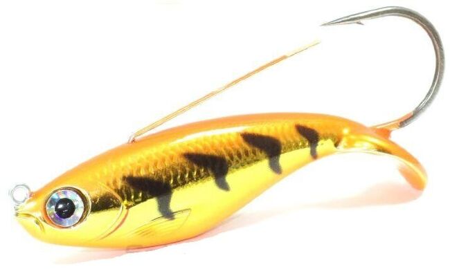 Блесна колеблющаяся незацепляйка RAPALA Weedless Shad 8см 16гр WSD08-GFRT