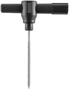 Бур-ввертыш HELIOS крепежный для зимней палатки №2 черный HS-ISA-B Бур-ввертыш HELIOS крепежный для зимней палатки №2 черный HS-ISA-B