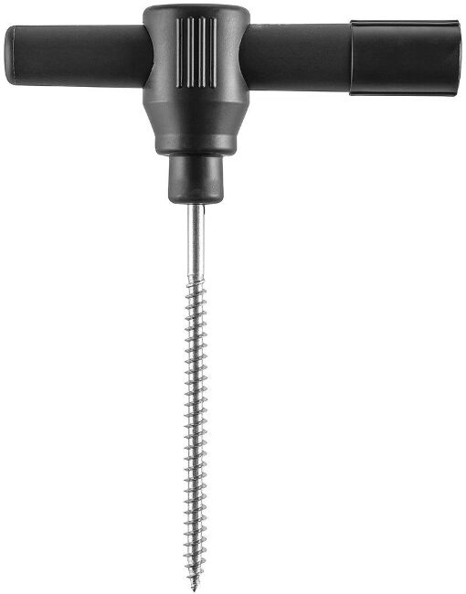 Бур-ввертыш HELIOS крепежный для зимней палатки №2 черный HS-ISA-B