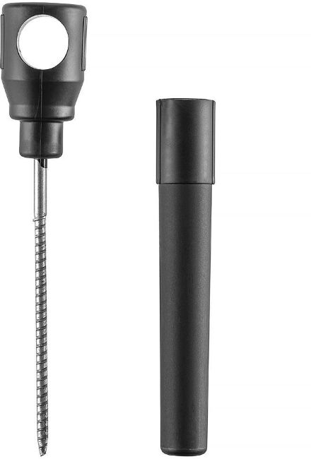 Бур-ввертыш HELIOS крепежный для зимней палатки №2 черный HS-ISA-B