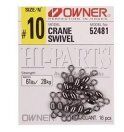 Вертлюжок OWNER 52481-18 Crane Swivel черный 10кг 16шт/уп