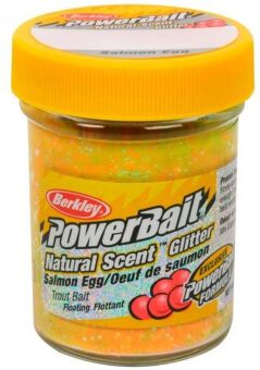 Паста форелевая Berkley Powerbait Natural Scent Glitter Trout Bait (50г) Salmon Egg Rainbow 1203183 Паста форелевая Berkley Powerbait Natural Scent Glitter Trout Bait (50г) Salmon Egg Rainbow 1203183